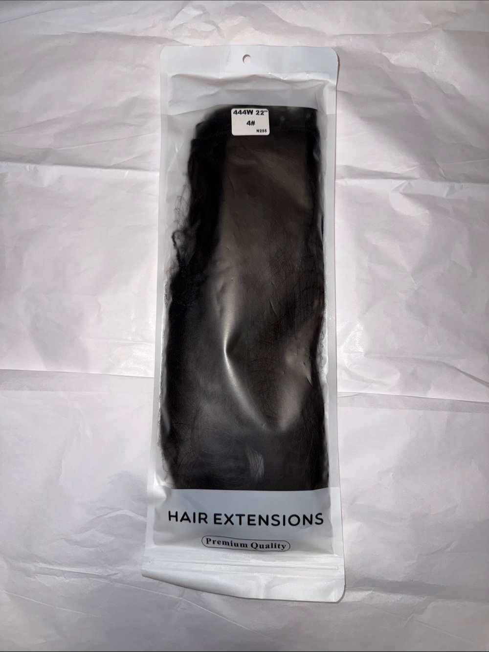 Premium Dark Brown Hair Extensions - 22" (4#)